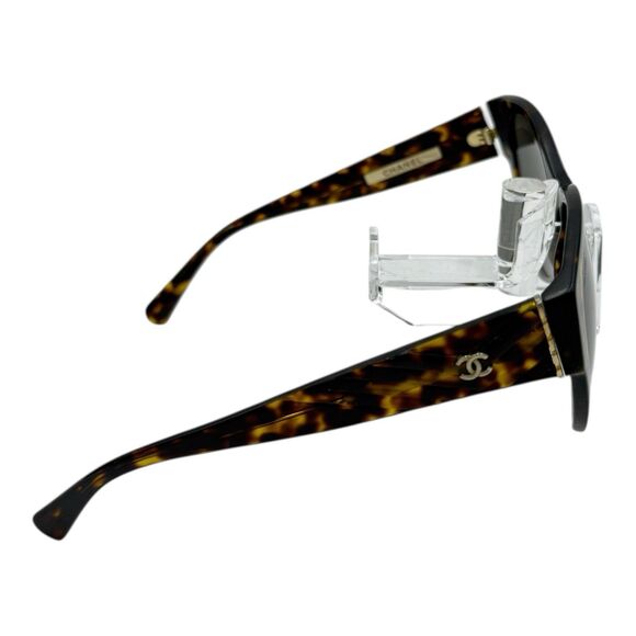 Chanel Acetate Polarized Butterfly CC Sunglasses 5412 Tortoise ( See Des) - Picture 3 of 12